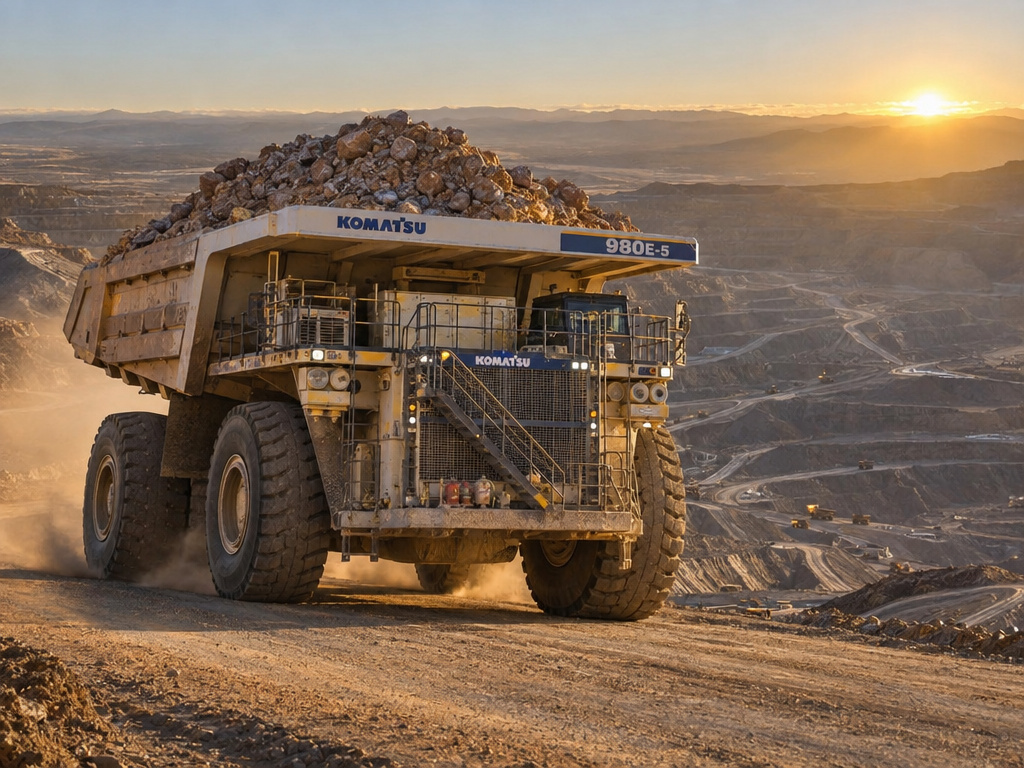 Komatsu 980E-5 electric drive mining truck