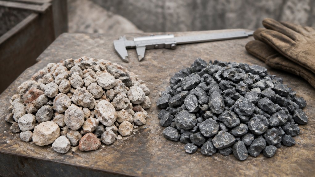 choose recycled aggregate vs. primary rock based on needs