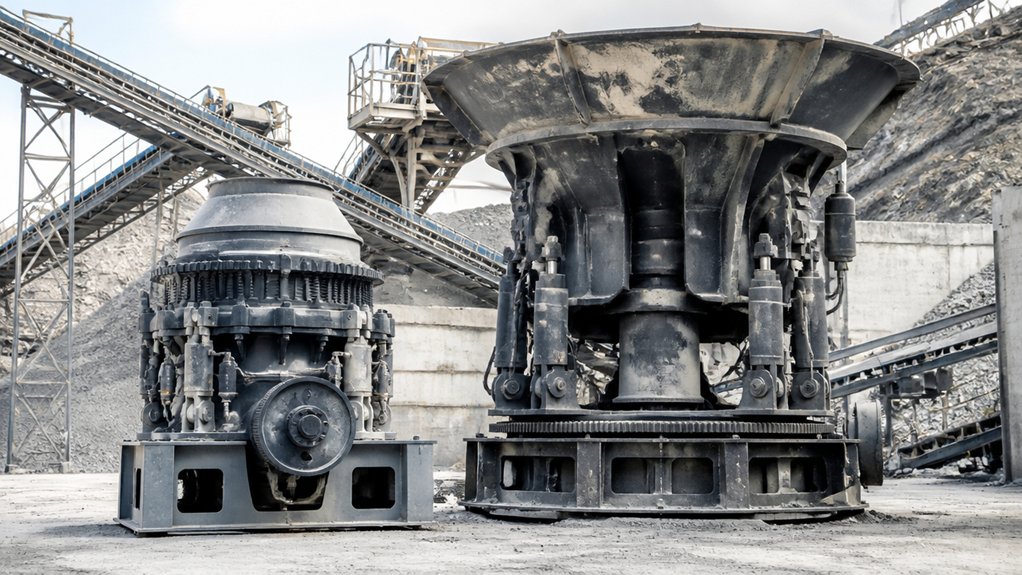 gyratory vs cone crushers