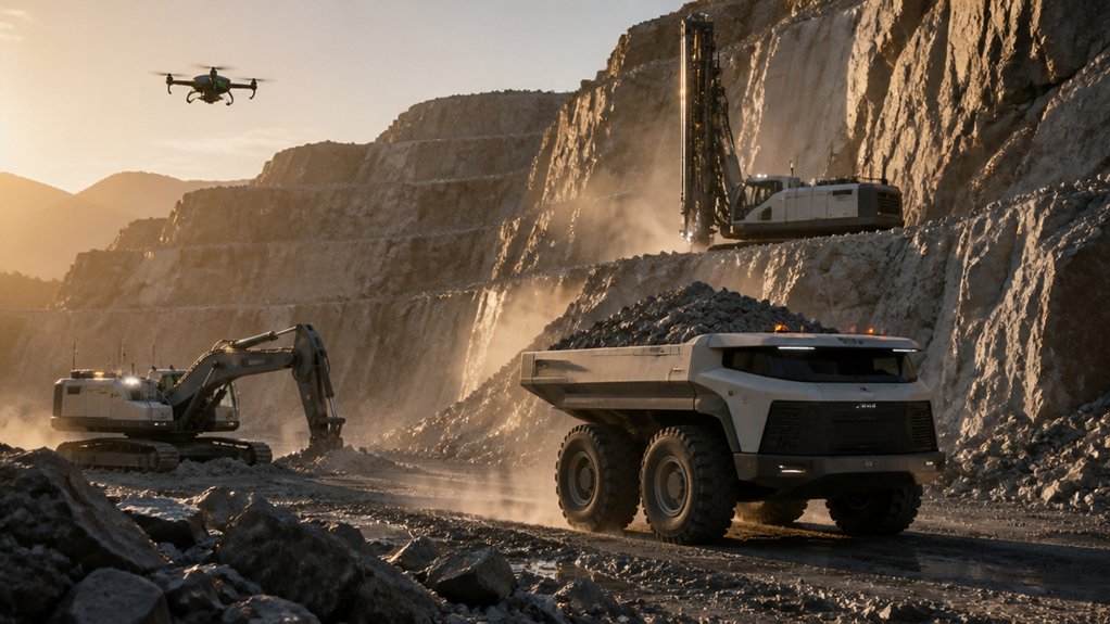 integrated quarry automation systems