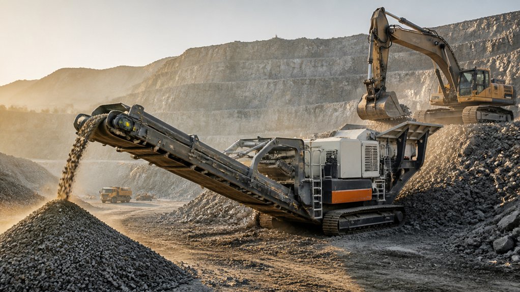 mobile plants enhance quarry efficiency