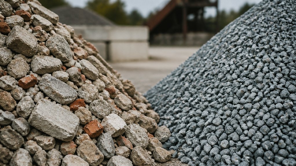 recycled vs primary rock