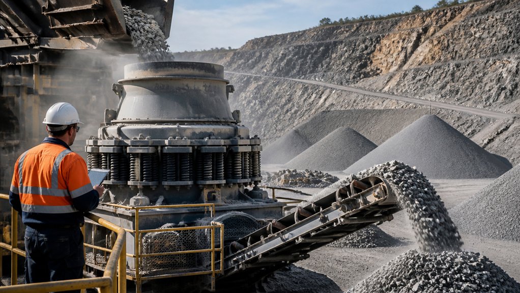 set crusher output targets