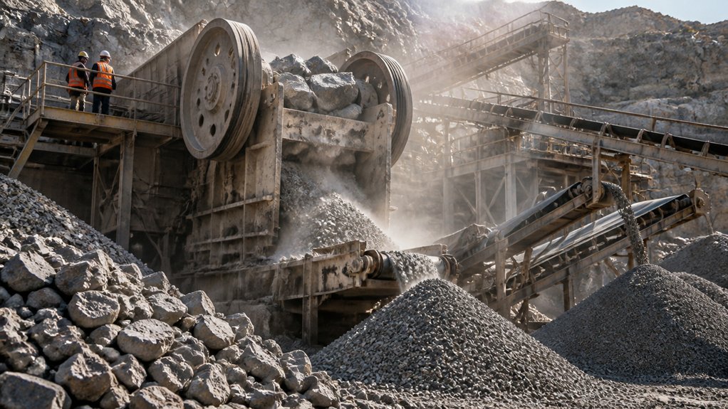 stone crushing process details